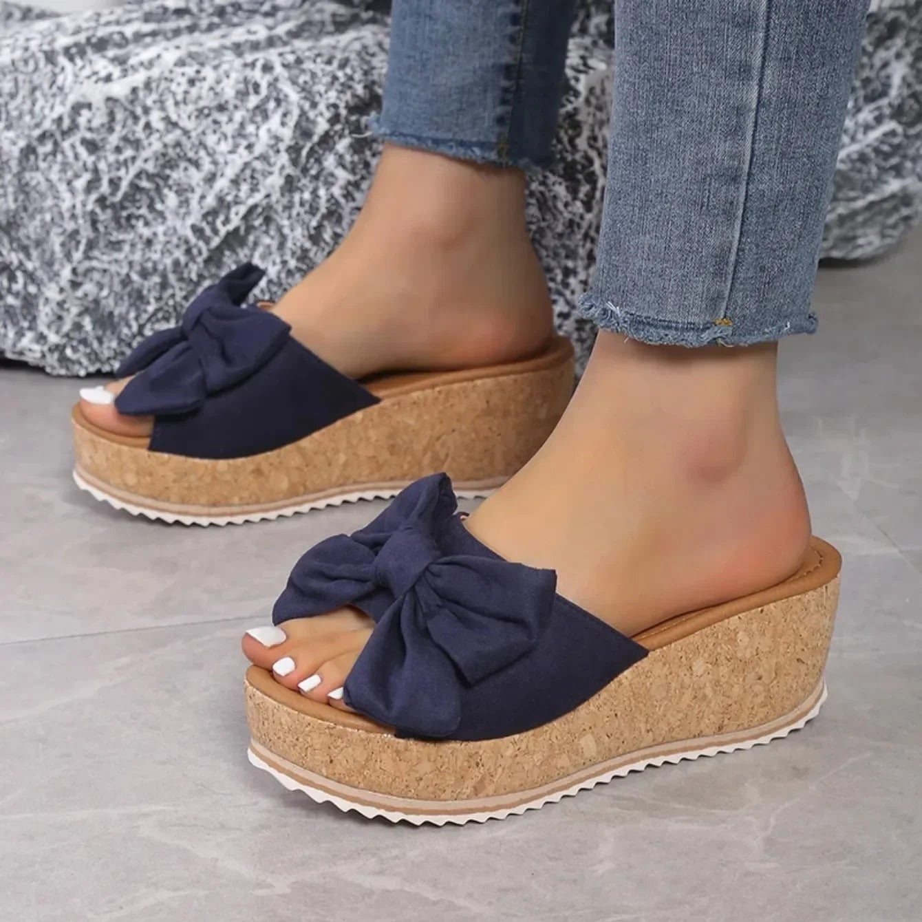 Supportive and fashionable orthopedic summer Heels