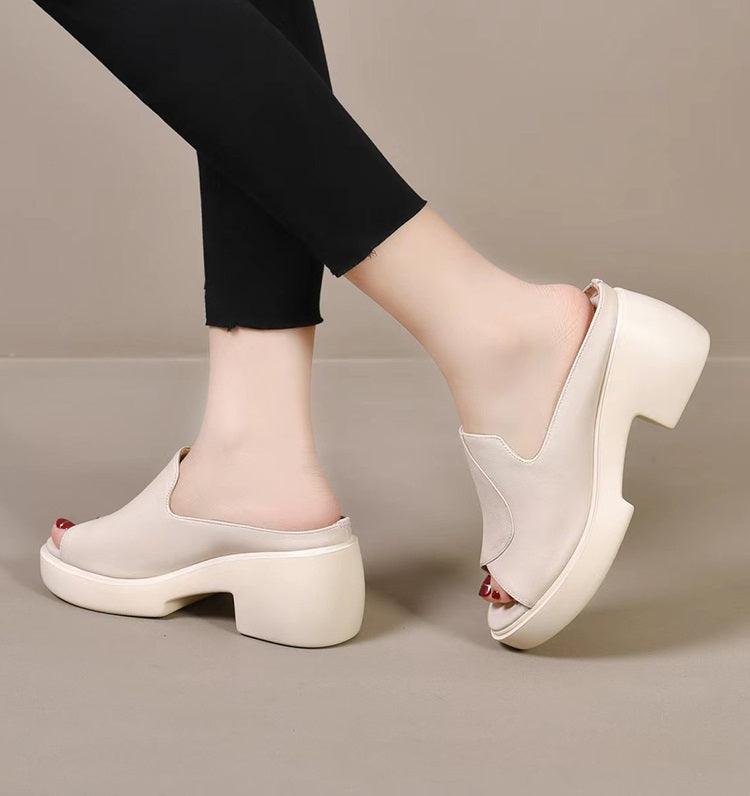 Supportive stylish orthopedic summer footwear