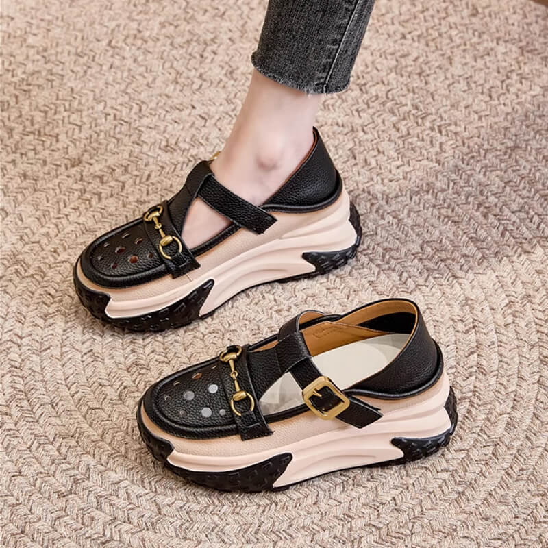 Ladies Casual Lace Up Hollow Summer Sandals