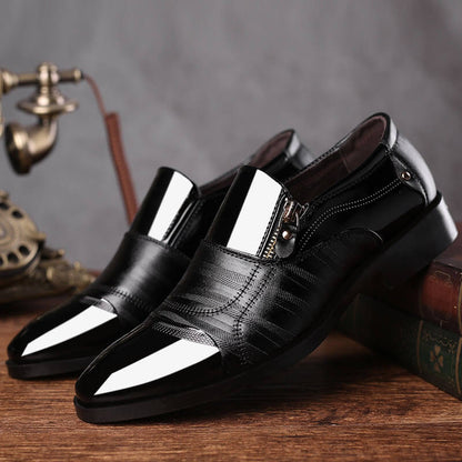 Men's Pointed Toe Leather