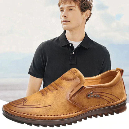 Casual Slip-On Soft Leather Shoes for Men