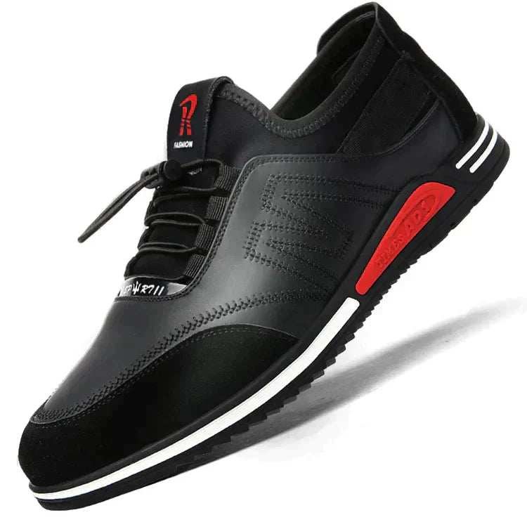 Men's Leather Canvas Shoe