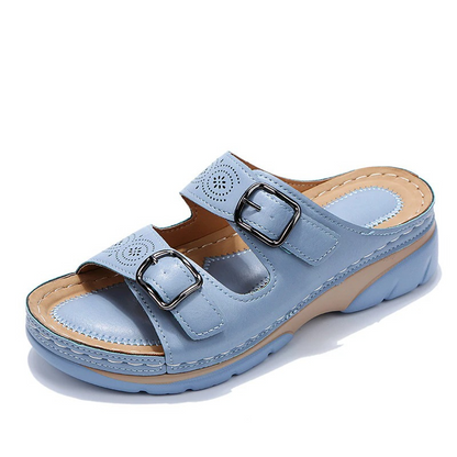 Timeless and supportive orthopedic summer Heels