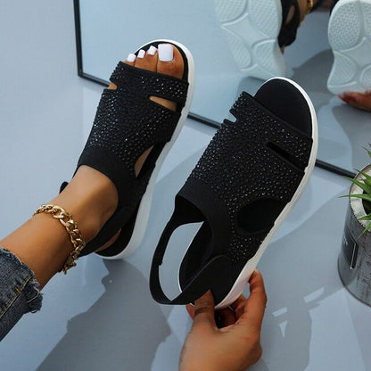 Summer toe ankle strap sandals