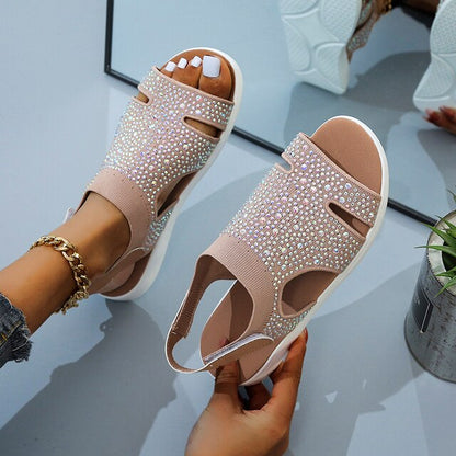 Summer toe ankle strap sandals
