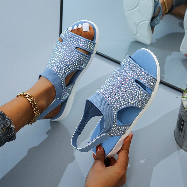 Summer toe ankle strap sandals