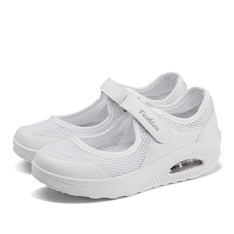 Women Breathable Shallow Mouth Sneakers