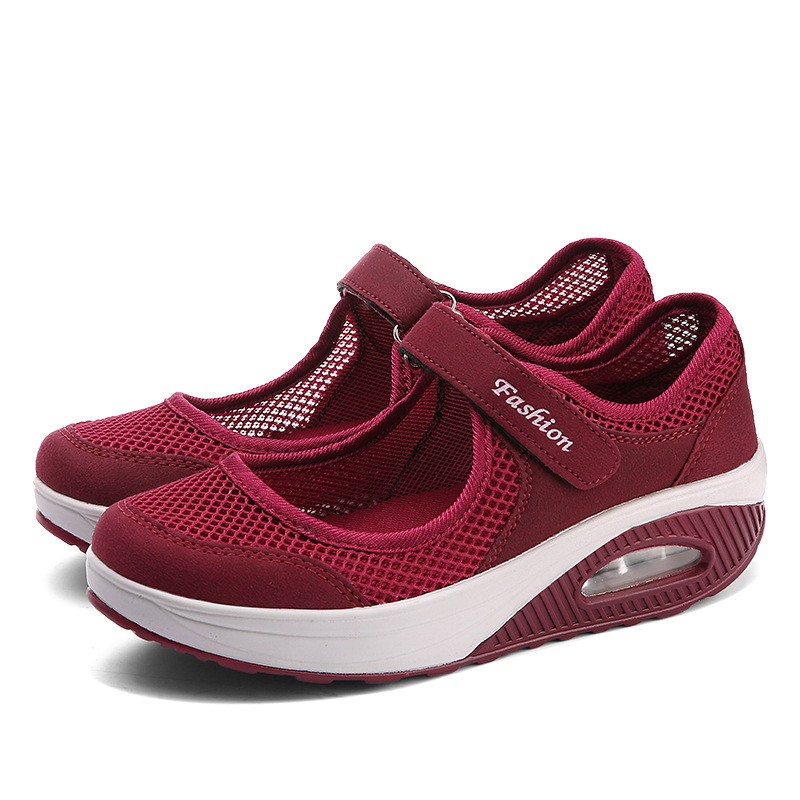 Women Breathable Shallow Mouth Sneakers