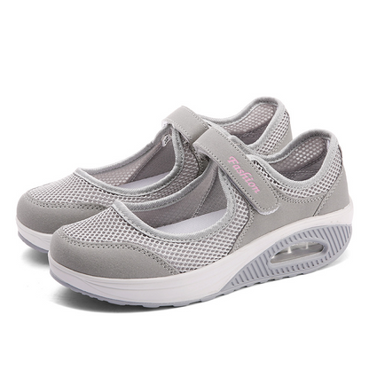 Women Breathable Shallow Mouth Sneakers
