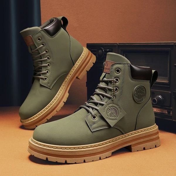 Classic Stylish Combat Boots for Men