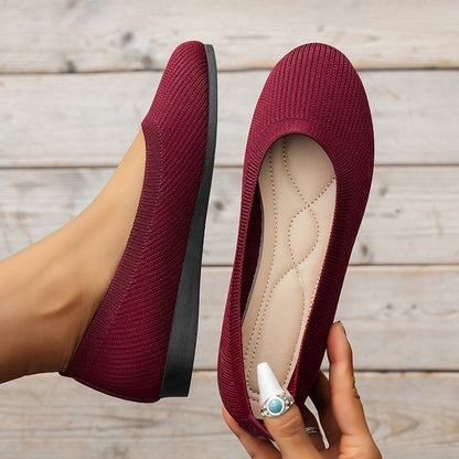 High quality shoes female round head women Flats