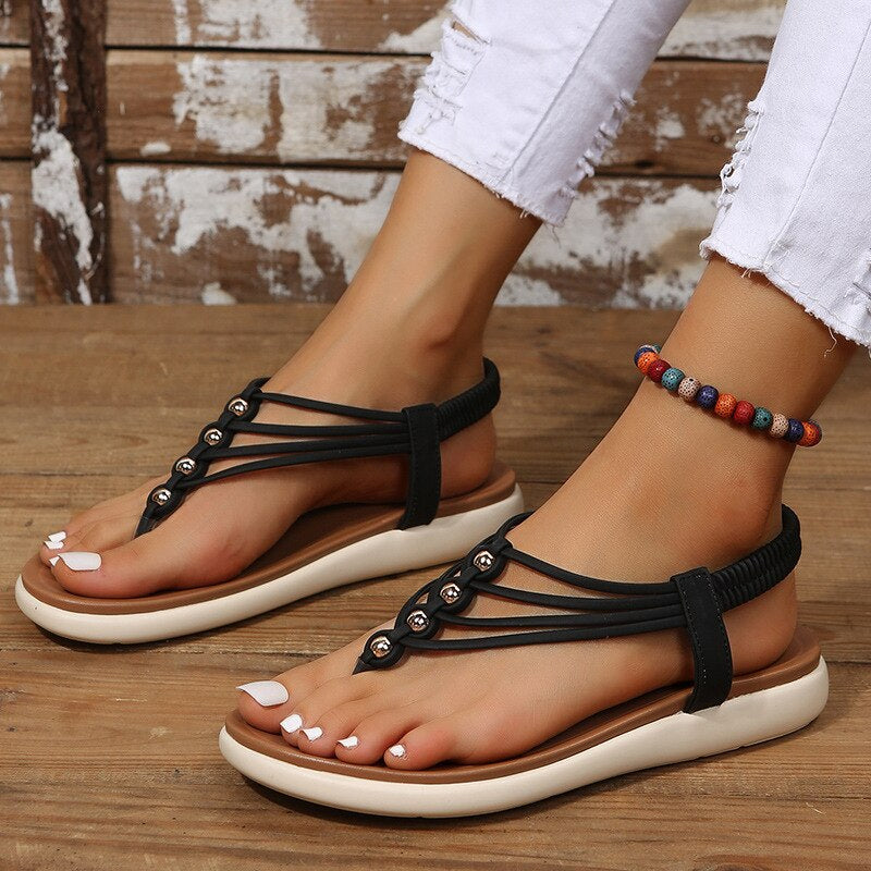 Modern and airy sandals
