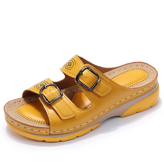 Timeless and supportive orthopedic summer Heels