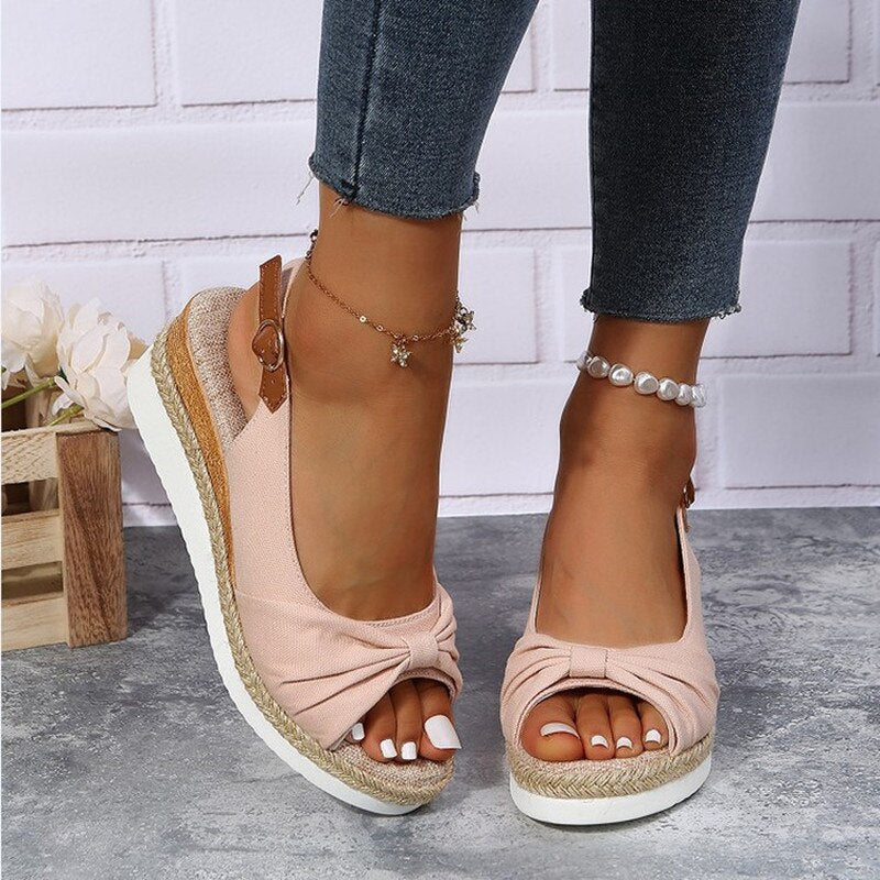 Polished and fresh sandals