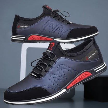 Men's Leather Canvas Shoe