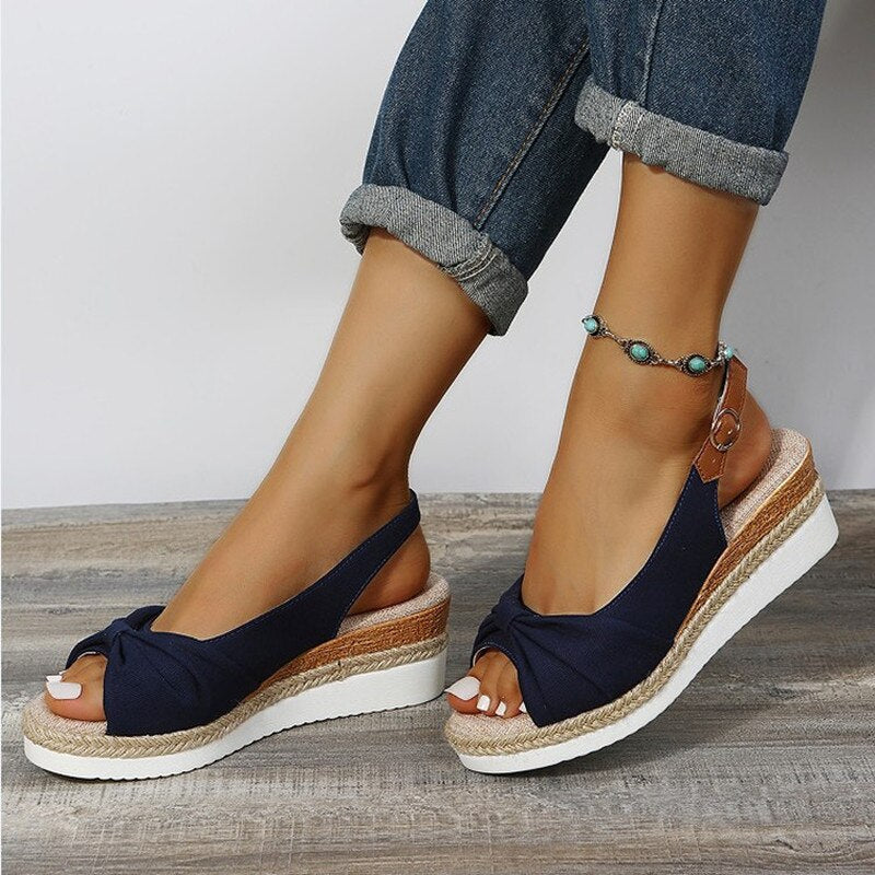 Polished and fresh sandals