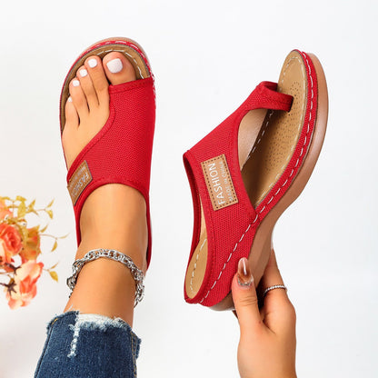 Clip Toe Arch Support Sandals For Women