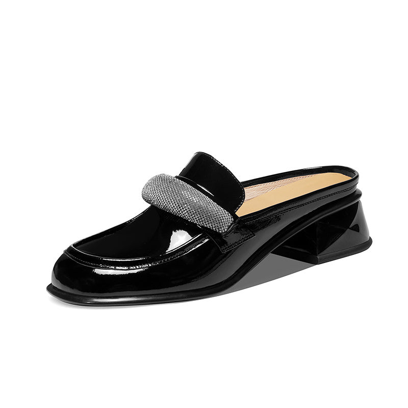 Leather Casual Flats Sandals