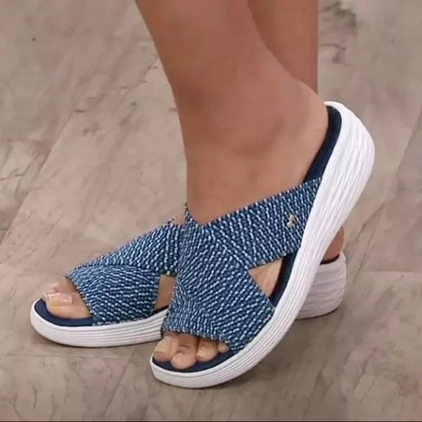 Elegant and fresh summer sandals