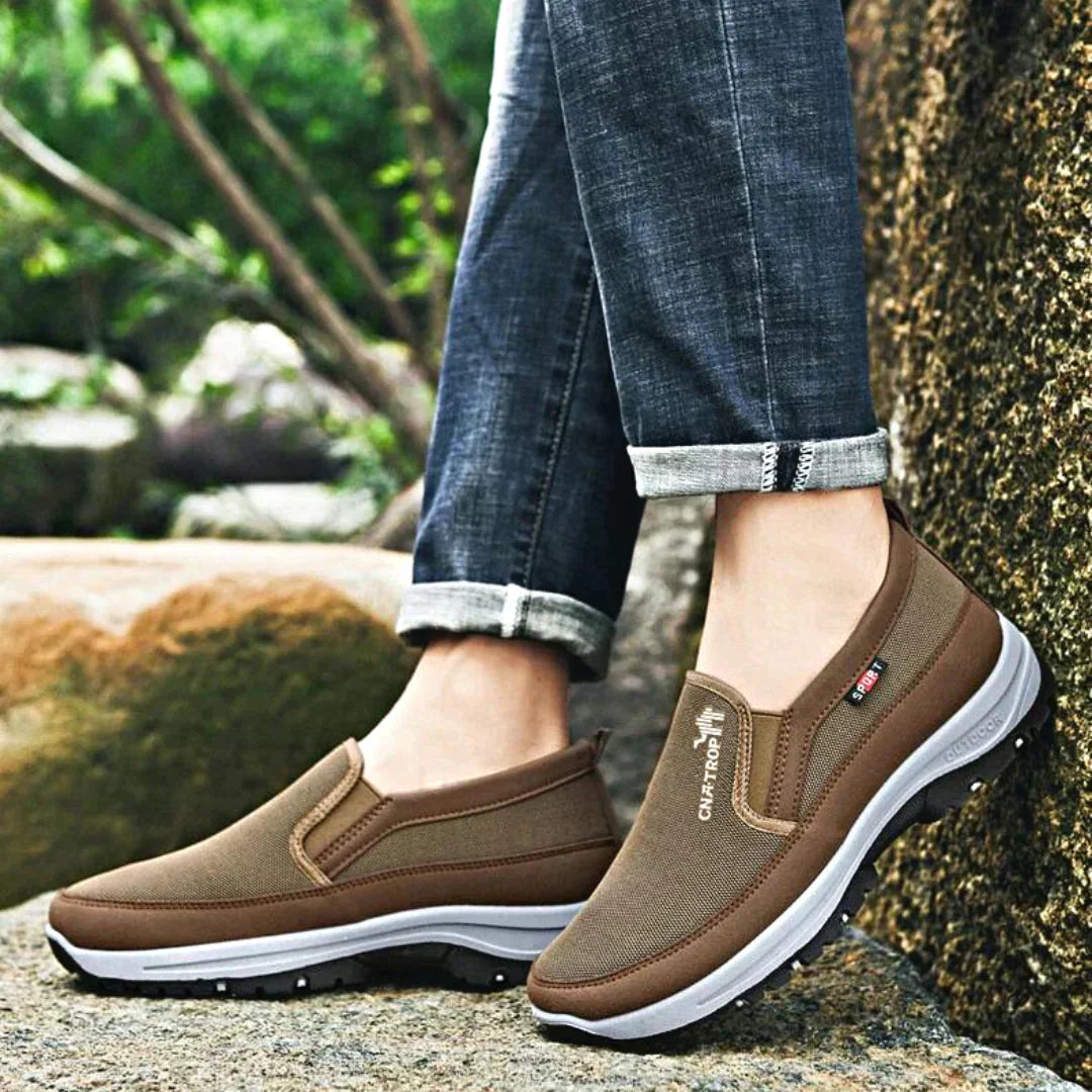 Breathable Mesh Sneakers, Vulcanized Soft Sole Sneakers