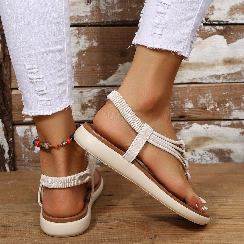Modern and airy sandals