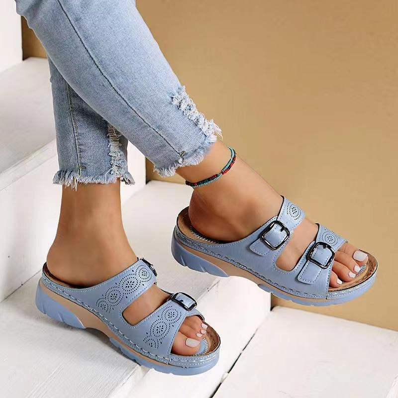 Timeless and supportive orthopedic summer Heels