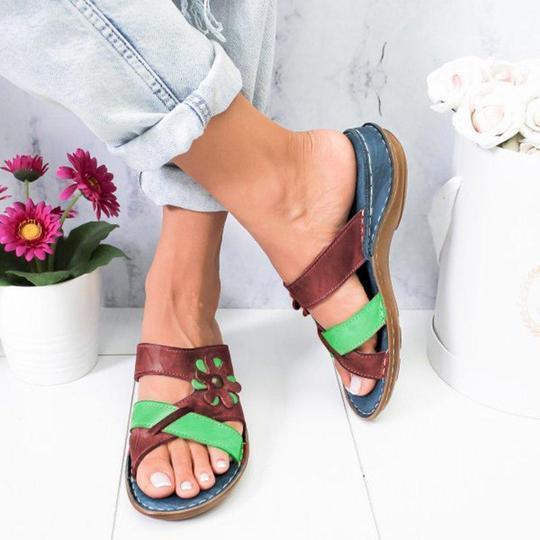 Summer Floral Comfortable Sandals