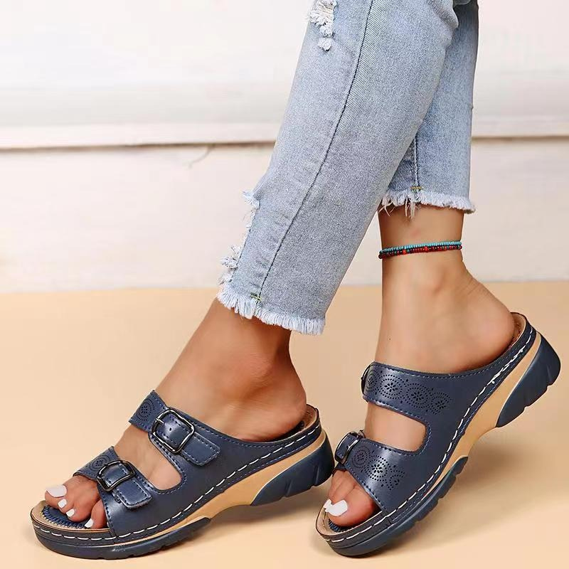 Timeless and supportive orthopedic summer Heels
