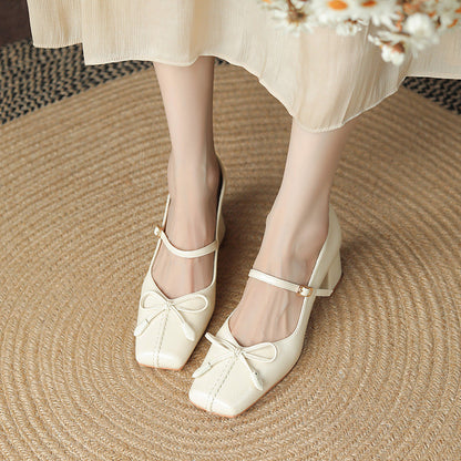 New style women's shoes, French style high-heeled shoes