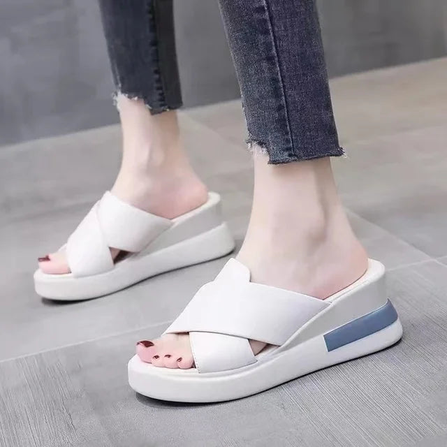 Supportive and stylish orthopedic summer footwear