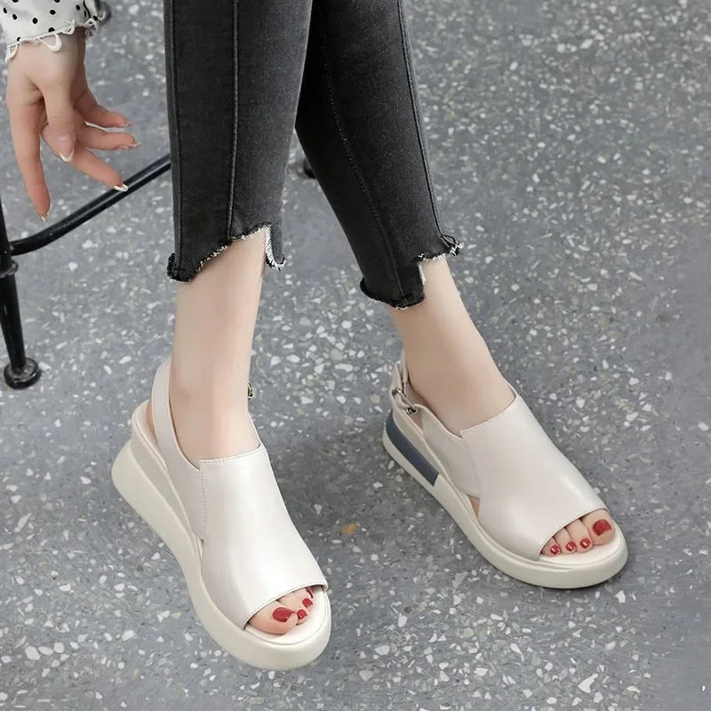 Supportive and stylish orthopedic summer footwear