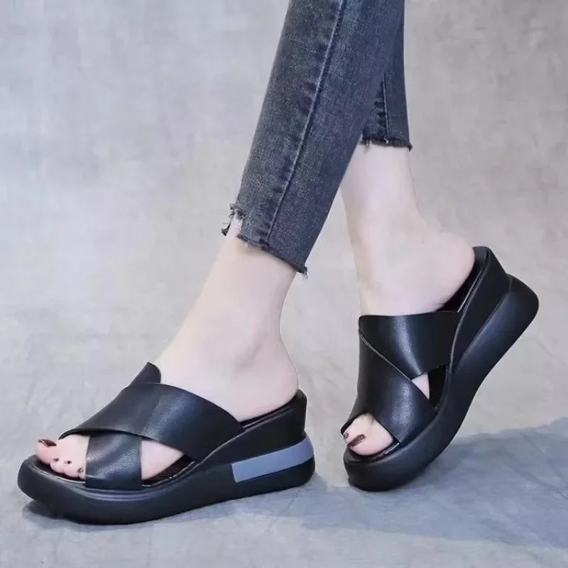 Supportive and stylish orthopedic summer footwear