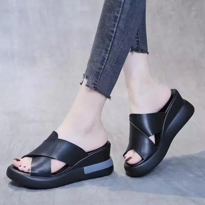 Supportive and stylish orthopedic summer footwear