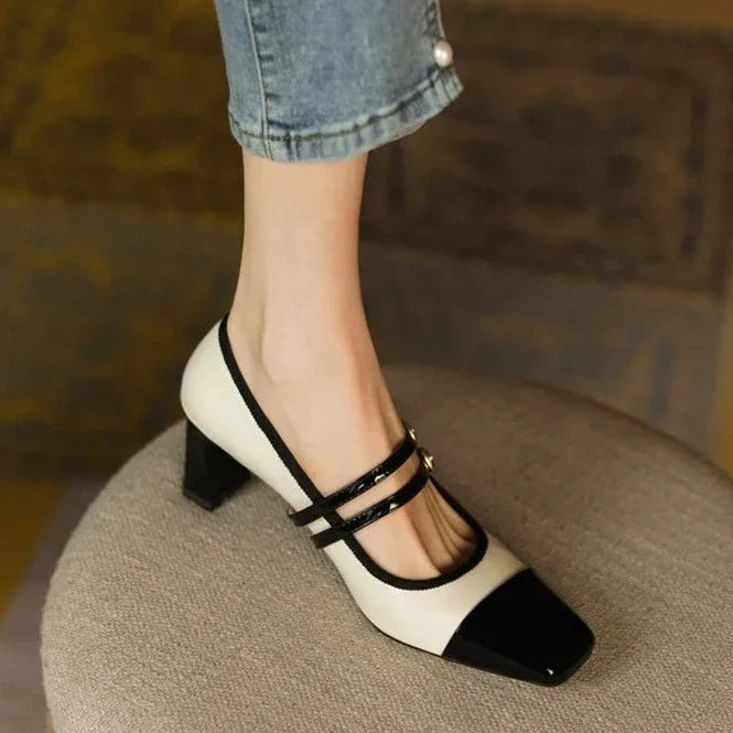 Square Toe Stylish Pumps