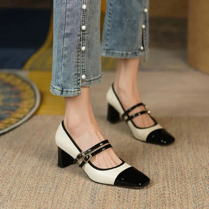 Square Toe Stylish Pumps