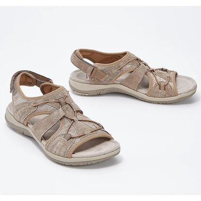 Polished and fresh sandals