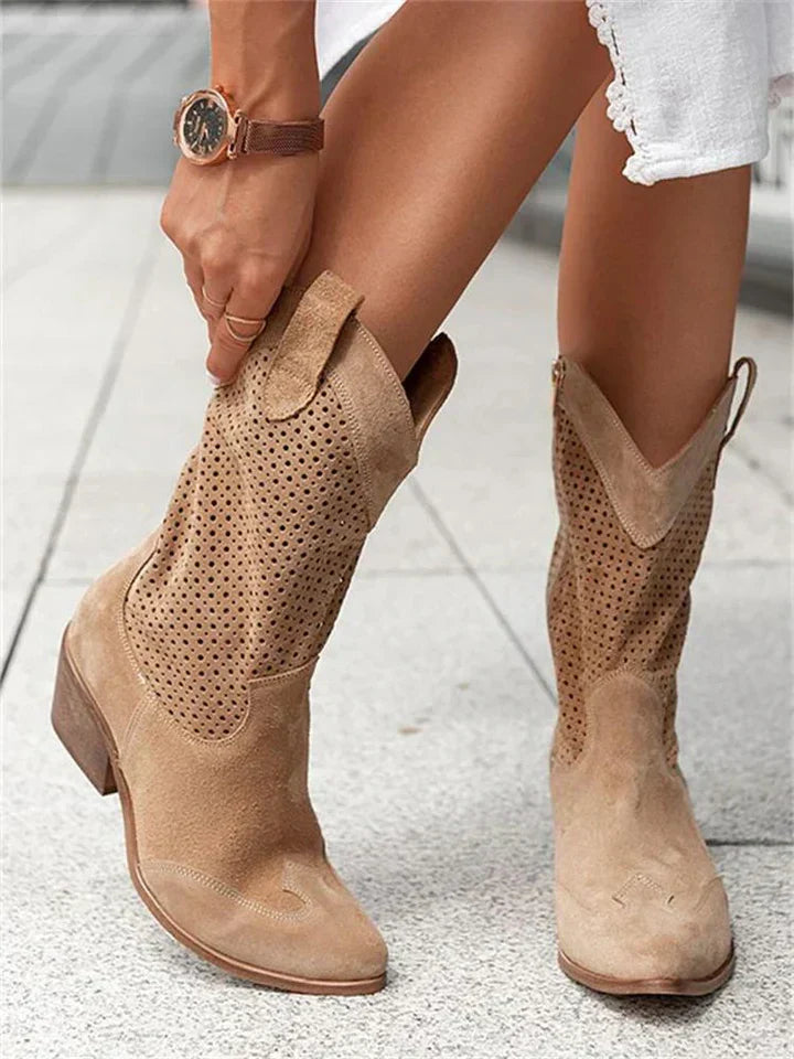 Elegant and detailed supportive summer Boots