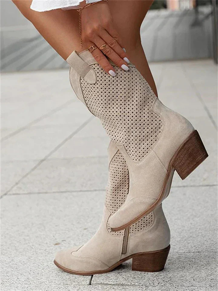 Elegant and detailed supportive summer Boots
