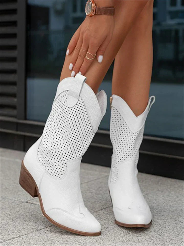 Elegant and detailed supportive summer Boots