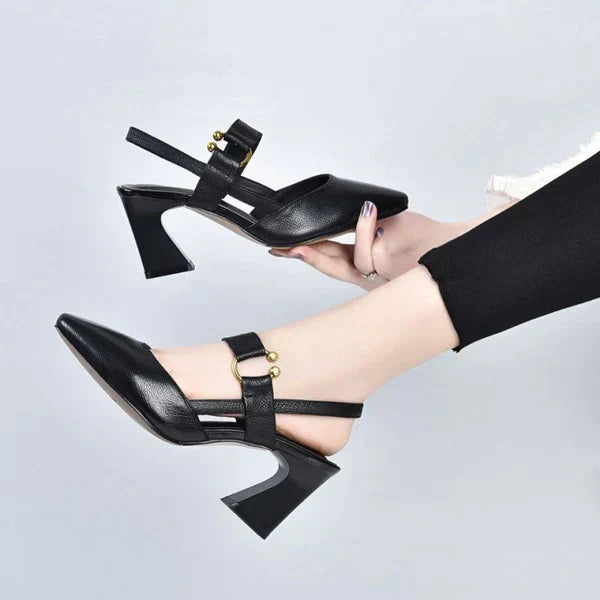 Supportive and fashionable orthopedic summer Heels