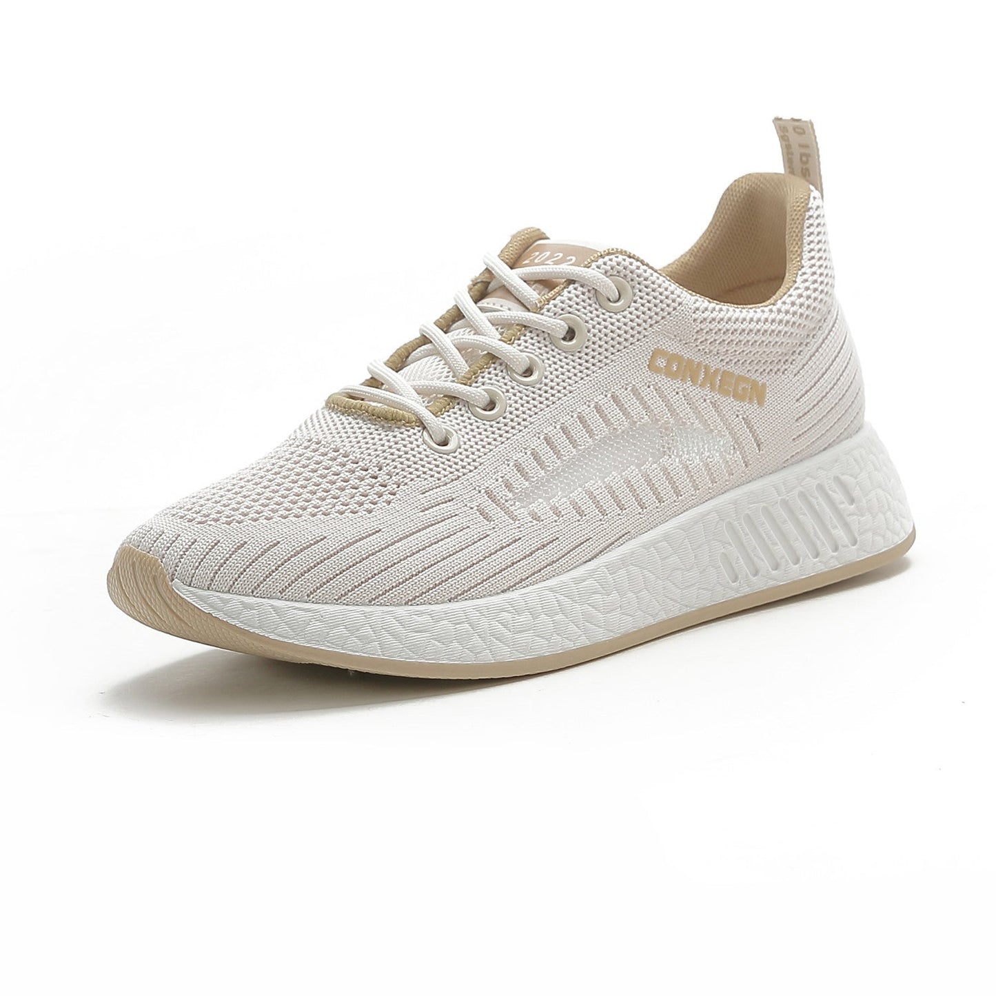 Breathable knitted trainers