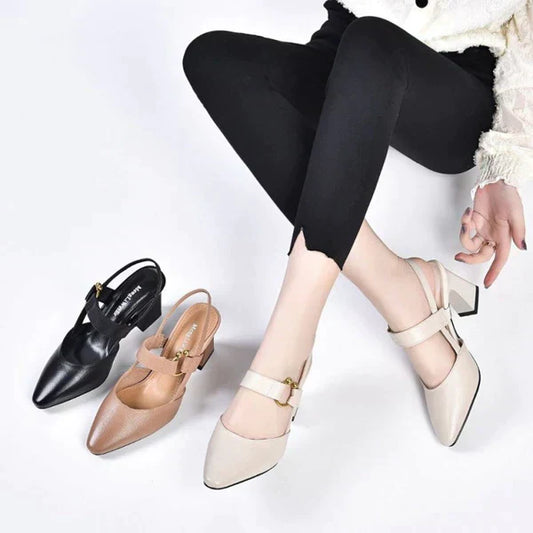 Supportive and fashionable orthopedic summer Heels