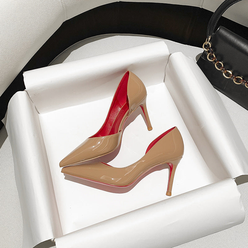 Casual Sandals Plain Summer Light Luxury Lady Heel Shoes