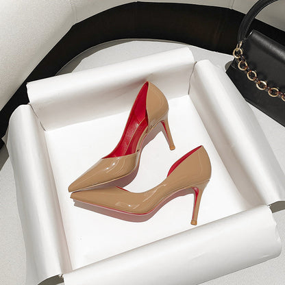Casual Sandals Plain Summer Light Luxury Lady Heel Shoes