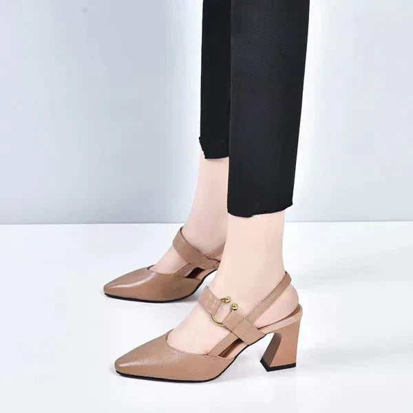 Supportive and fashionable orthopedic summer Heels