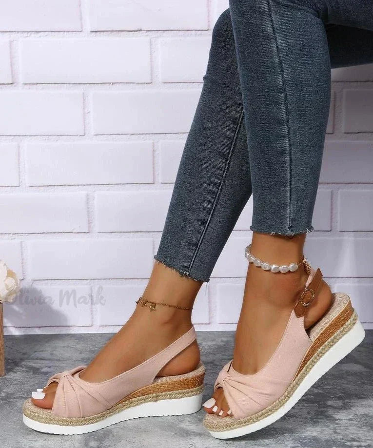 Timeless and supportive orthopedic summer Heels