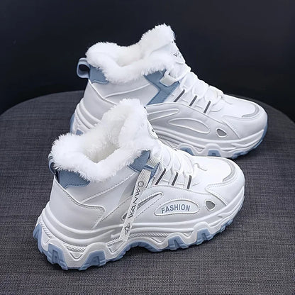 Winter Chunky Dad Platform Snow Boots for Women