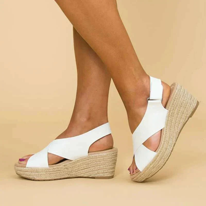 Womens Wedge Ankle Sandals