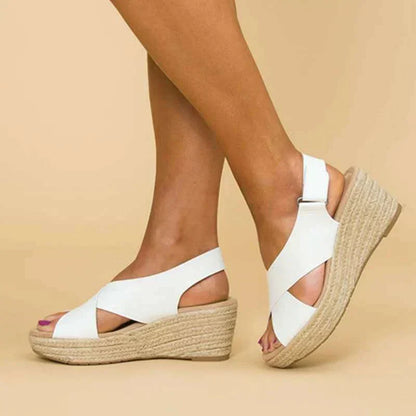 Womens Wedge Ankle Sandals