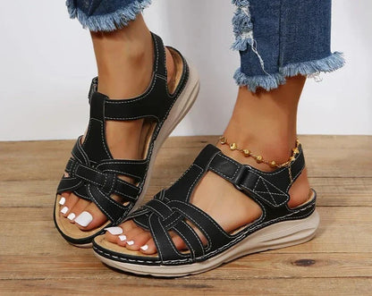 Retro Wedge Sandals
